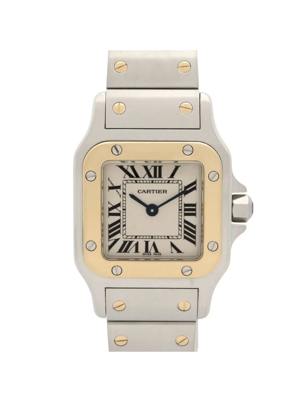 Cartier Watch Santos Galbee SM Silver Stainless Steel